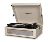 Crosley Voyager Dune - Bluetooth Portable Turntable  & Record Storage Crate - Front View
