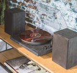 Crosley C62 Shelf System - Black - Front View