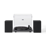 Crosley C62 Shelf System - Black - Side View