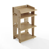 Crosley Soho Turntable Stand - Natural - 45-Degree Angle