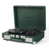 Crosley Cruiser Bluetooth Portable Turntable - Emerald Green - Top-Down View