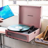 Crosley Voyager Bluetooth Portable Turntable - Amethyst - Front View