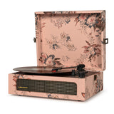 Crosley Voyager Floral - Bluetooth Portable Turntable - Front View