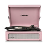 Crosley Voyager Bluetooth Portable Turntable + Crosley Turntable Stand Bundle - Amethyst - Front View