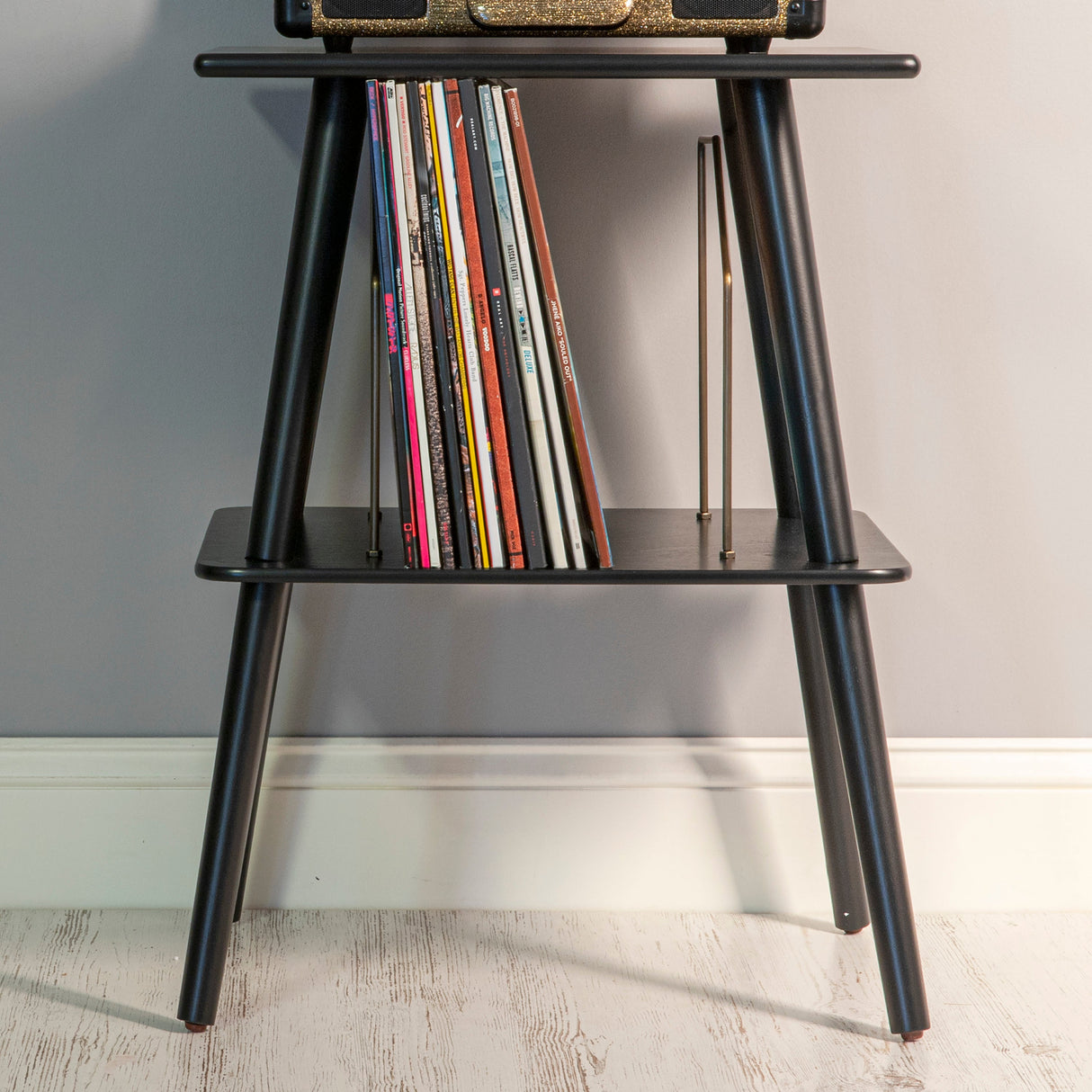 Crosley Voyager Bluetooth Portable Turntable + Crosley Turntable Stand Bundle - Sage