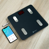 Etekcity Smart Scale for Body Weight - Black - Front View