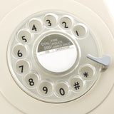 GPO Retro 746 Rotary Telephone - Ivory - 45-Degree Angle