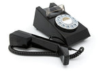 GPO Retro Trim Phone Push Button - Black - 45-Degree Angle