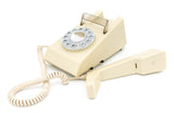 GPO Retro Trim Phone Push Button - Ivory - Front View