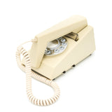 GPO Retro Trim Phone Push Button - Ivory - Side View