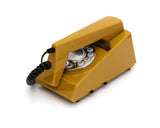 GPO Retro Trim Phone Push Button - Mustard - Top-Down View