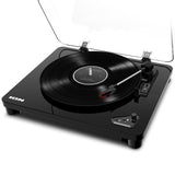 ION Audio Air LP Bluetooth USB Turntable - Black - Front View