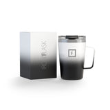 Iron Flask Grip Coffee Mug, Graphite - 12oz/350ml - Side View