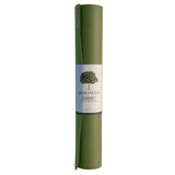 Jade Yoga Harmony Mat - Olive & Iron Flask Wide Mouth Bottle with Spout Lid, Fire, 32oz/950ml Bundle - Close-Up Angle