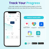 Jade Yoga Harmony Mat - Purple & Etekcity Scale for Body Weight and Fat Percentage - Black Bundle - 45-Degree Angle