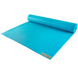 Jade Yoga Harmony Mat - Sky Blue - Side View