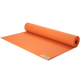 Jade Yoga Harmony Mat - Orange - Side View