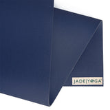 Jade Yoga XL Harmony Mat - Midnight - Front View