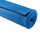 Jade Yoga Level One Mat - Classic Blue - Side View