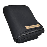 Jade Yoga Voyager Mat - Black - Top-Down View