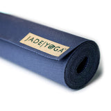 Jade Yoga Voyager Mat - Midnight - Front View