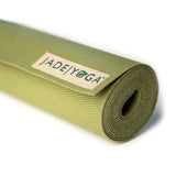 Jade Yoga Voyager Mat - Olive - Front View