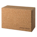 Jade Yoga Cork Yoga Block - Large - Side View