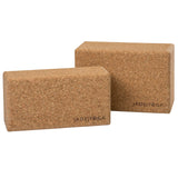 Jade Yoga Cork Yoga Block - Large - 45-Degree Angle