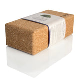 Jade Yoga Cork Yoga Block - Small - Rear View
