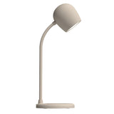 Kreafunk Ellie Lamp W/ Qi Charger And Bluetooth Speaker - Ivory Sand - Top-Down View