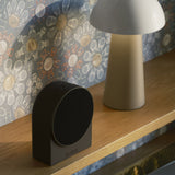 Kreafunk Ivy Alarm Clock W/ Bluetooth Speaker - Black - Front View