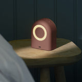 Kreafunk Ivy Alarm Clock W/ Bluetooth Speaker - Terracotta - Side View