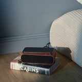 Kreafunk Wakie Alarm Clock Qi Charger + Bluetooth - Terracotta - Front View