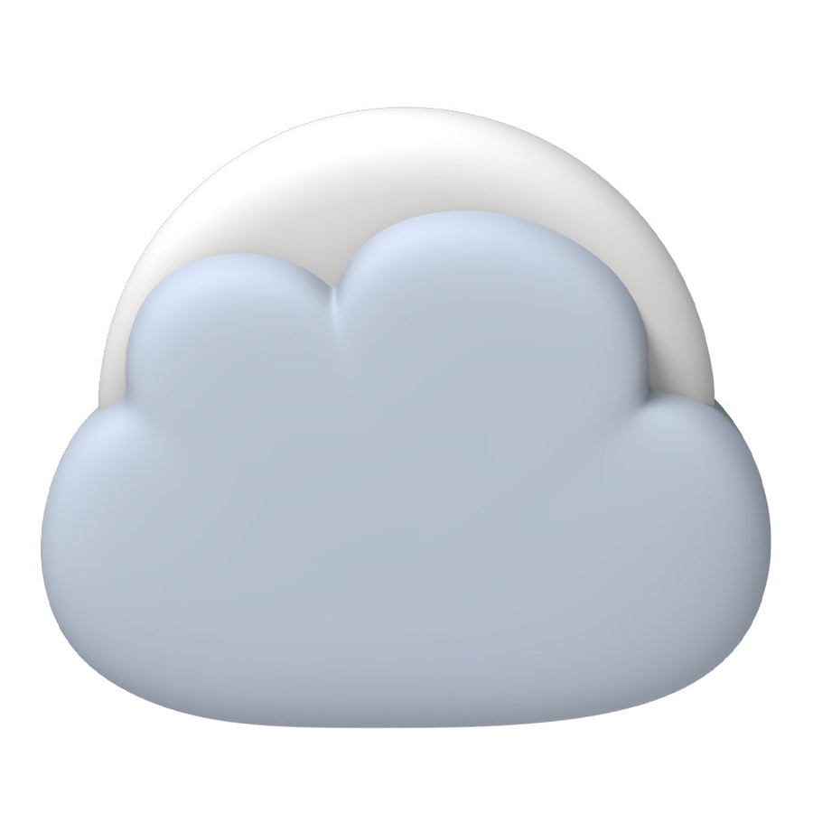 Kreafunk Kids Cloudy Lamp - Cloudy Blue