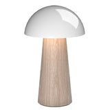Kreafunk Bello Lamp, Portable And Rechargeable - Light Wood