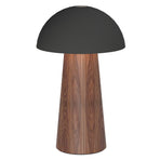 Kreafunk Bello Lamp, Portable And Rechargeable - Black Wood