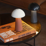 Kreafunk Bello Lamp, Portable And Rechargeable - Terracotta - Front View