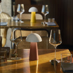 Kreafunk Bello Lamp, Portable And Rechargeable - Terracotta