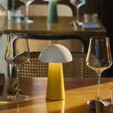 Kreafunk Bello Lamp, Portable And Rechargeable - Mango Burst - Side View