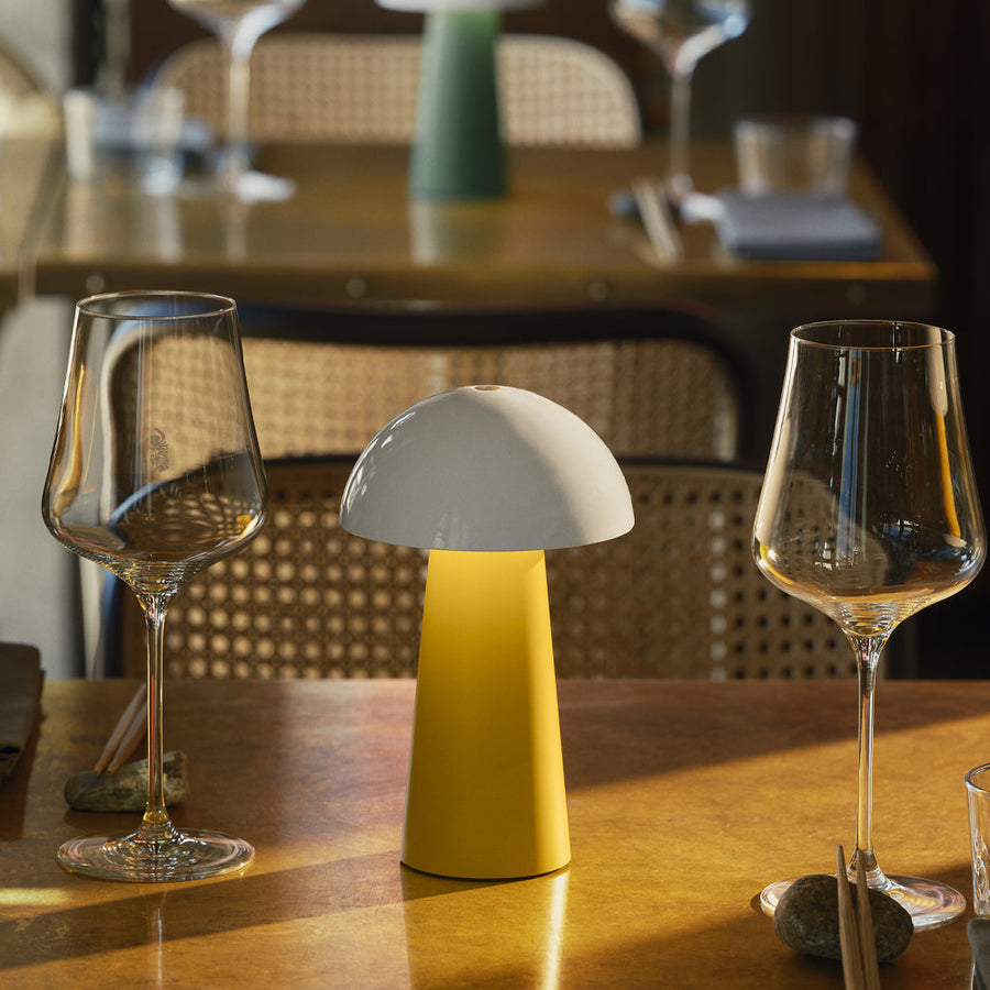 Kreafunk Bello Lamp, Portable And Rechargeable - Mango Burst