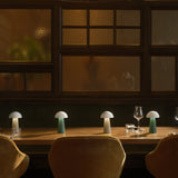 Kreafunk Bello Lamp, Portable And Rechargeable - Nordic Green - Side View