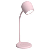 Kreafunk Ellie Lamp W/ Qi Charger And Bluetooth Speaker - Dusty Rose