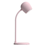 Kreafunk Ellie Lamp W/ Qi Charger And Bluetooth Speaker - Dusty Rose - Top-Down View