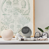 Kreafunk Bell Alarm Clock - White - Front View