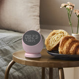 Kreafunk Bell Alarm Clock - Dusty Rose - Front View