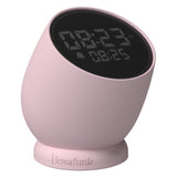 Kreafunk Bell Alarm Clock - Dusty Rose - Side View
