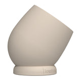 Kreafunk Bell Alarm Clock - Ivory Sand - Top-Down View