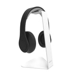 Kanto H1W Universal Desktop Headphone Stand, White - Top-Down View