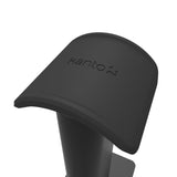 Kanto H2 Premium Universal Desktop Headphone Stand, Black - Top-Down View