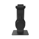 Kanto H2 Premium Universal Desktop Headphone Stand, Black - Rear View